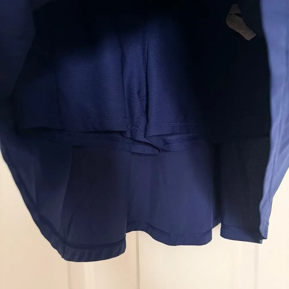 Athleta Girl School Day Skort Navy Blue 537430